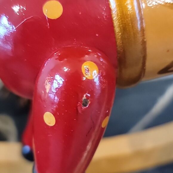 Christmas wooden rocking horse toy vintage handpainted - Picture 9 of 9